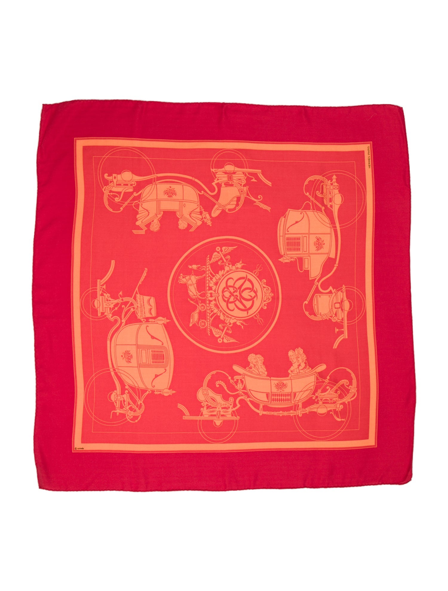Hermès Ex-Libris Cashmere Scarf