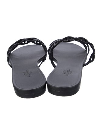 Hermès Rivage Chaîne d'Ancre Insignia Slides