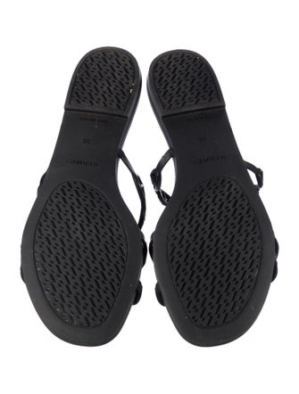 Hermès Rivage Chaîne d'Ancre Insignia Slides