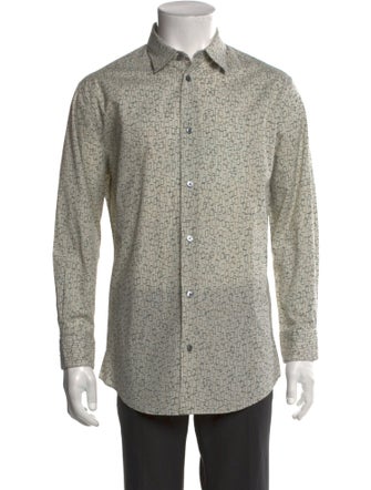 Hermès Printed Long Sleeve Shirt