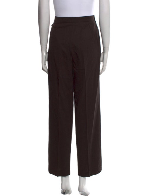 Hermès Virgin Wool Straight Leg Pants