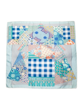Hermès L'art du Sarasa Silk Scarf