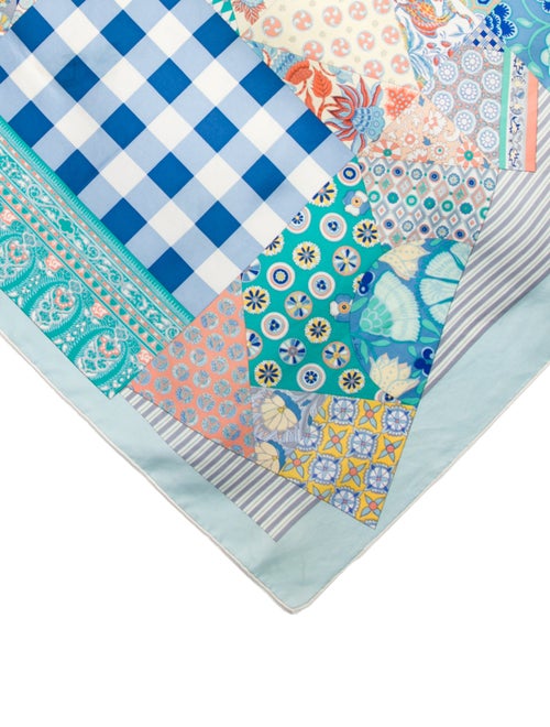 Hermès L'art du Sarasa Silk Scarf