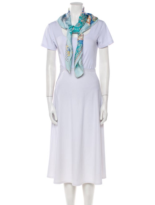 Hermès L'art du Sarasa Silk Scarf