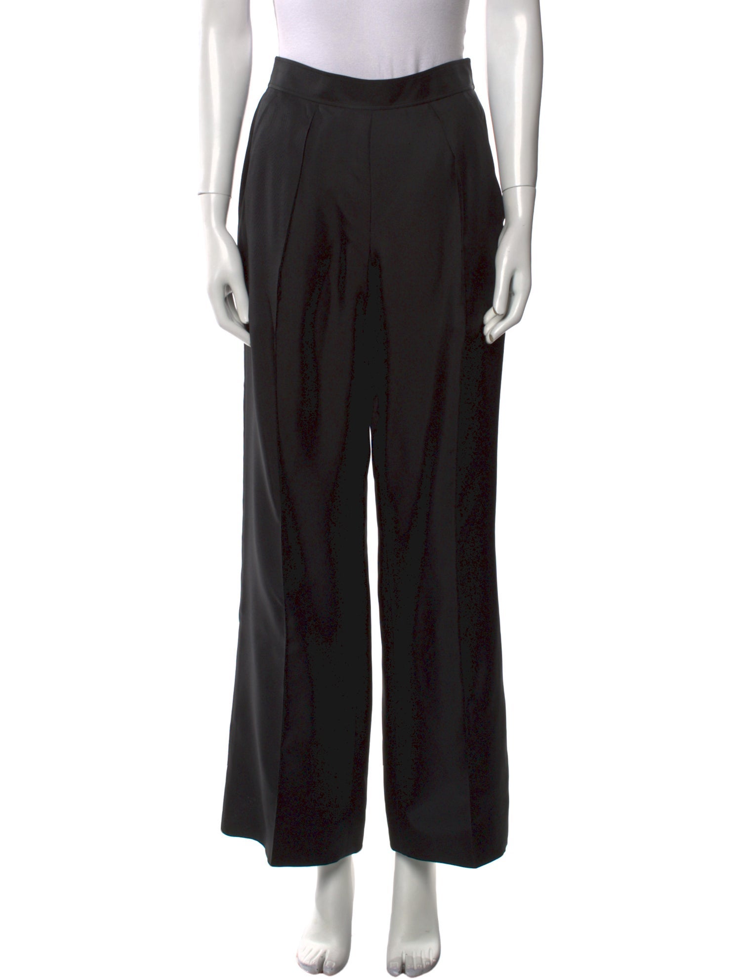 Hermès Silk Wide Leg Pants