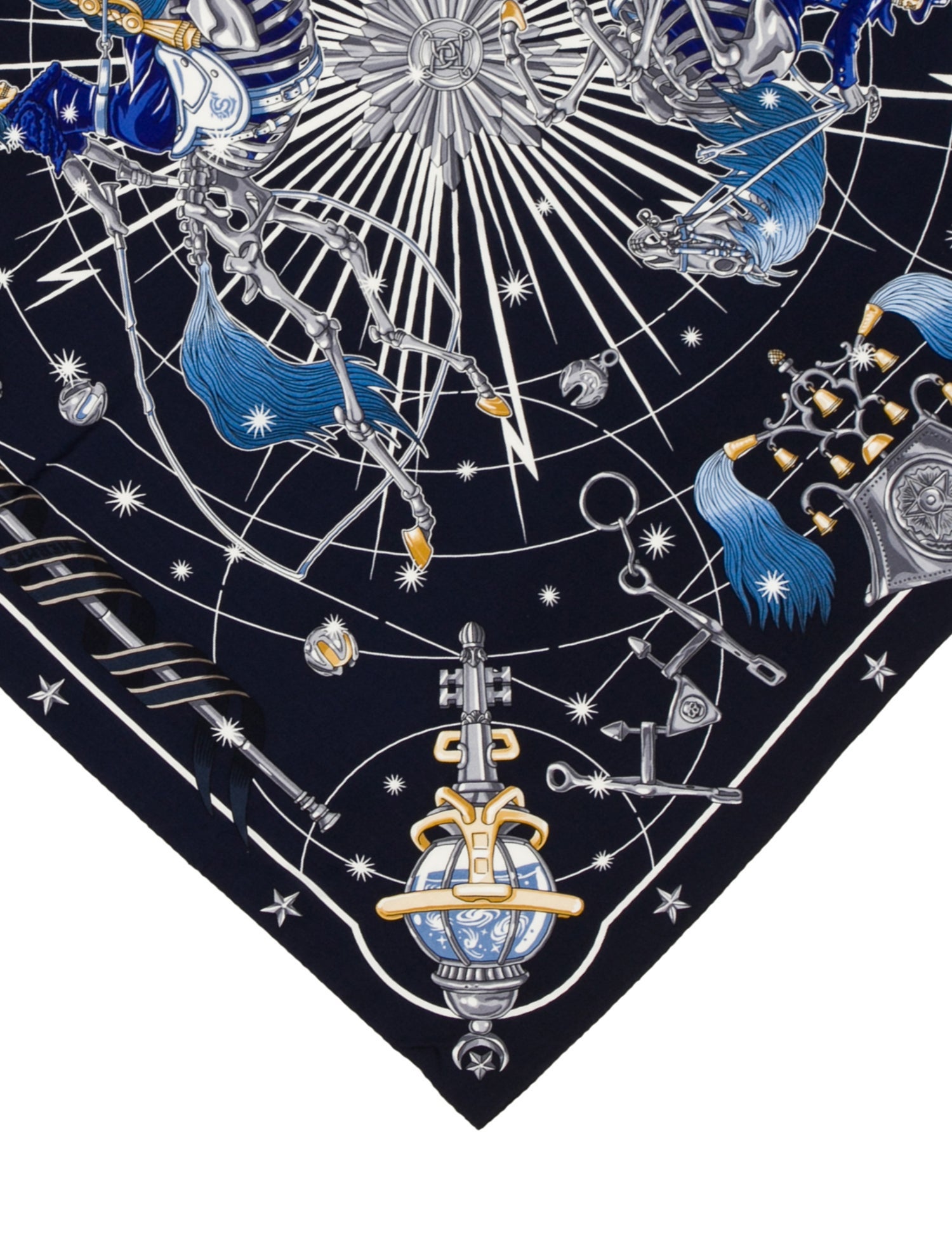 Hermès Chorus Stellarum Cashmere Shawl w/ Tags