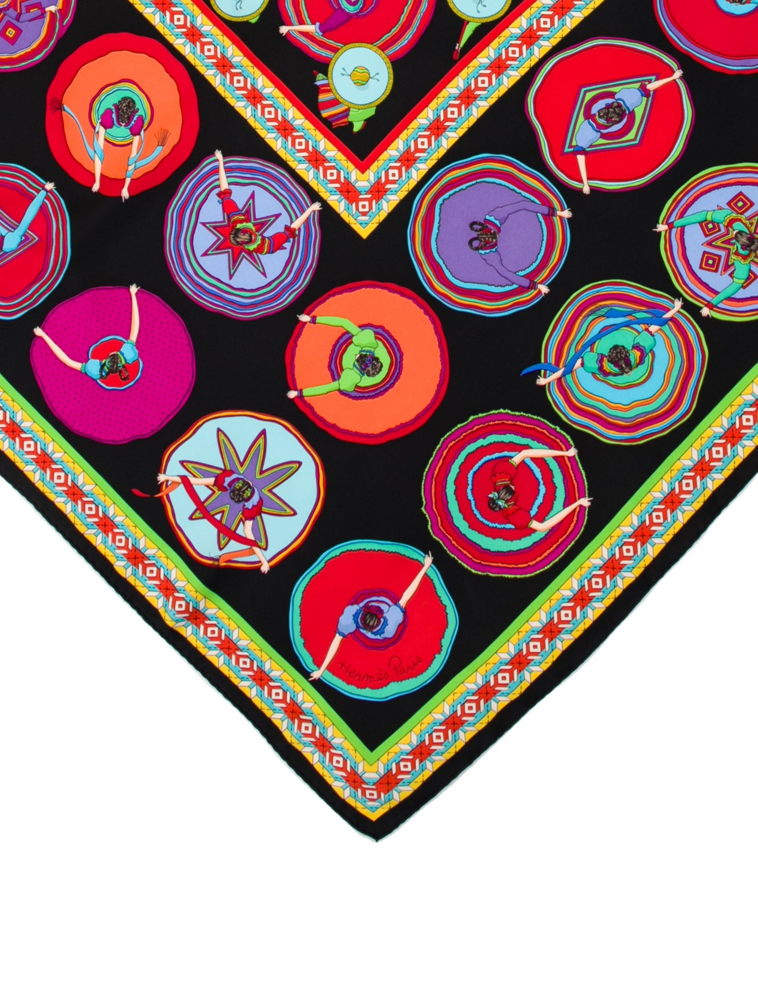 Hermès Belles du Mexique Silk Scarf