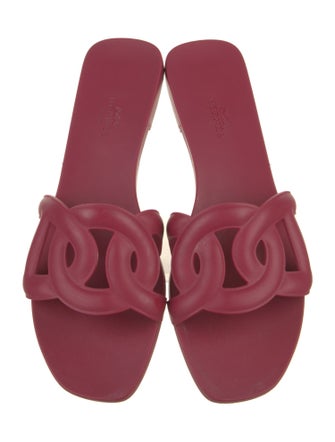 Hermès Aloha Rubber Slides