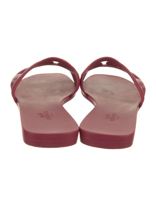 Hermès Aloha Rubber Slides