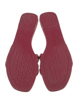 Hermès Aloha Rubber Slides