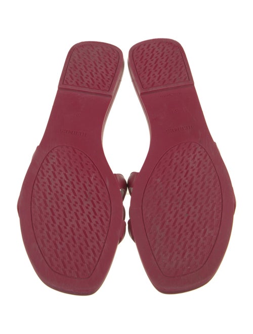Hermès Aloha Rubber Slides