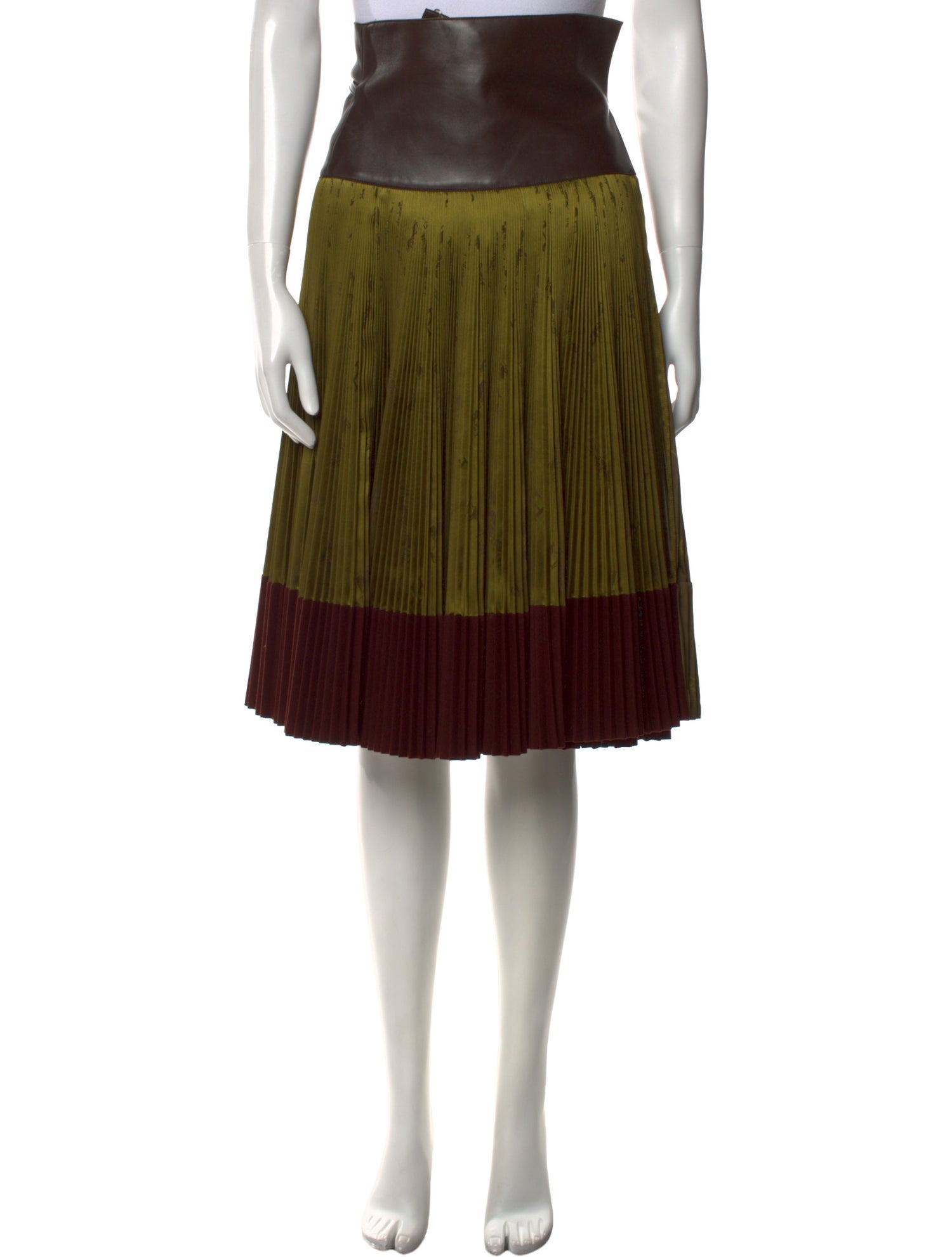 Hermès Vintage Knee-Length Skirt