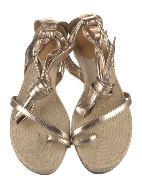 Hermès Leather Espadrilles