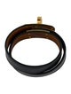 Hermès Leather Kelly Double Tour Wrap Bracelet