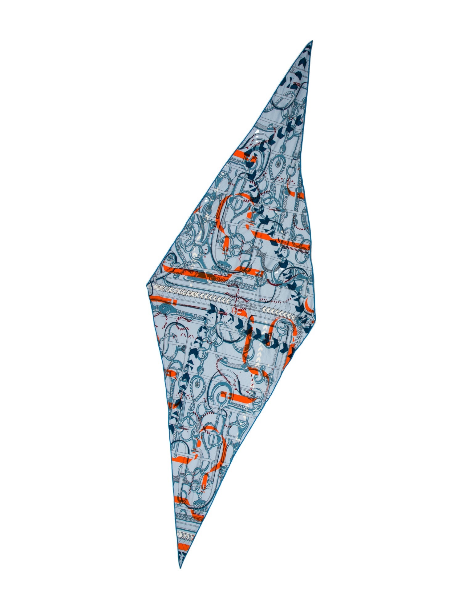 Hermès Panoplie Equestre Imprimeur Fou Losange Cashmere Scarf