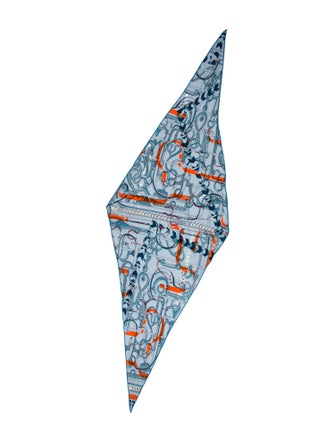 Hermès Panoplie Equestre Imprimeur Fou Losange Cashmere Scarf