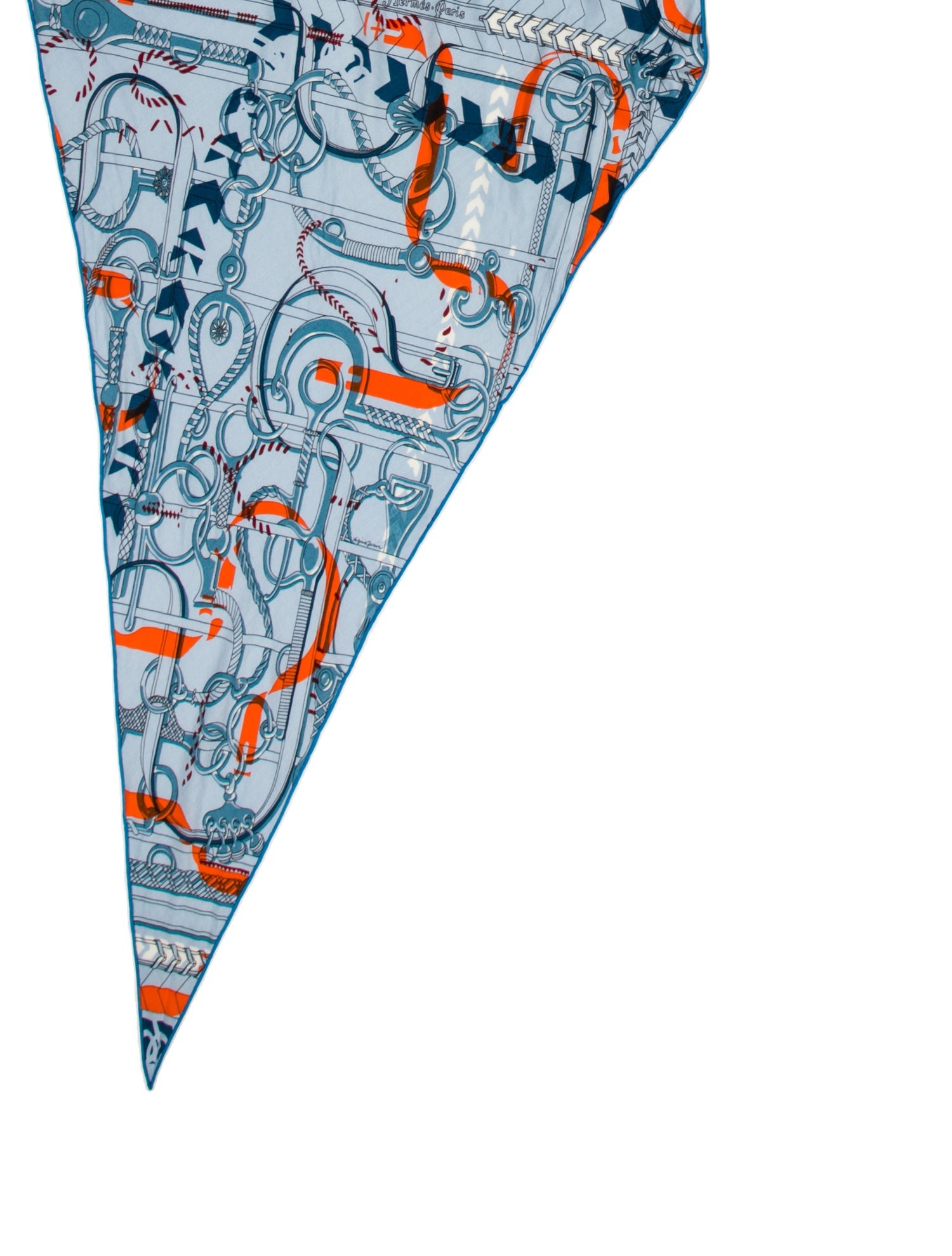 Hermès Panoplie Equestre Imprimeur Fou Losange Cashmere Scarf