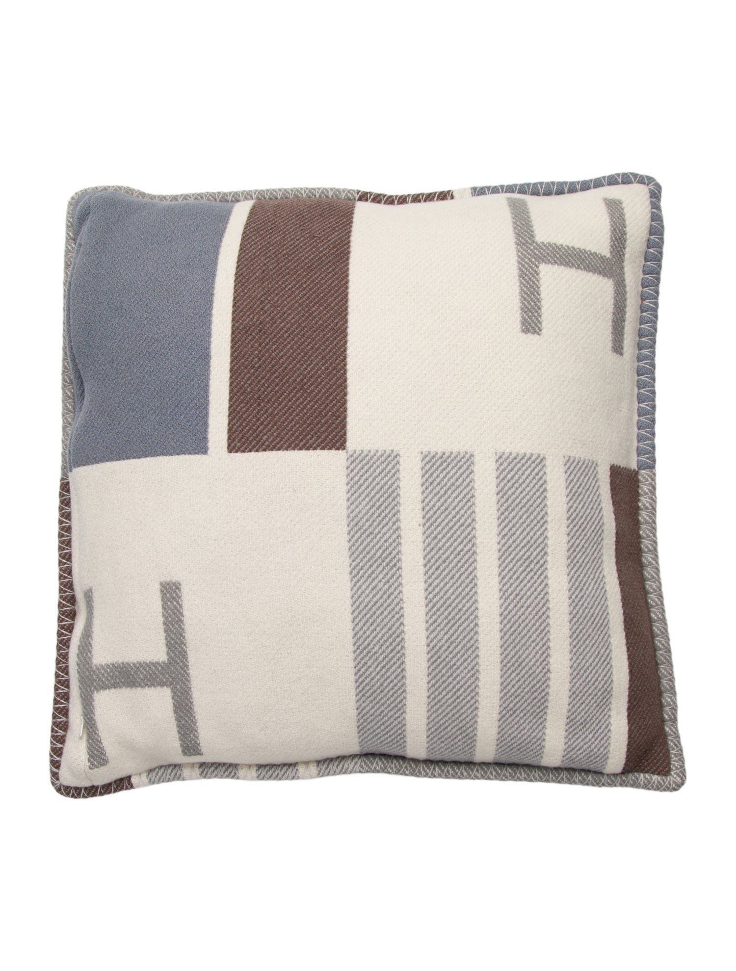 Hermès Merino Wool-Blend Throw Pillow