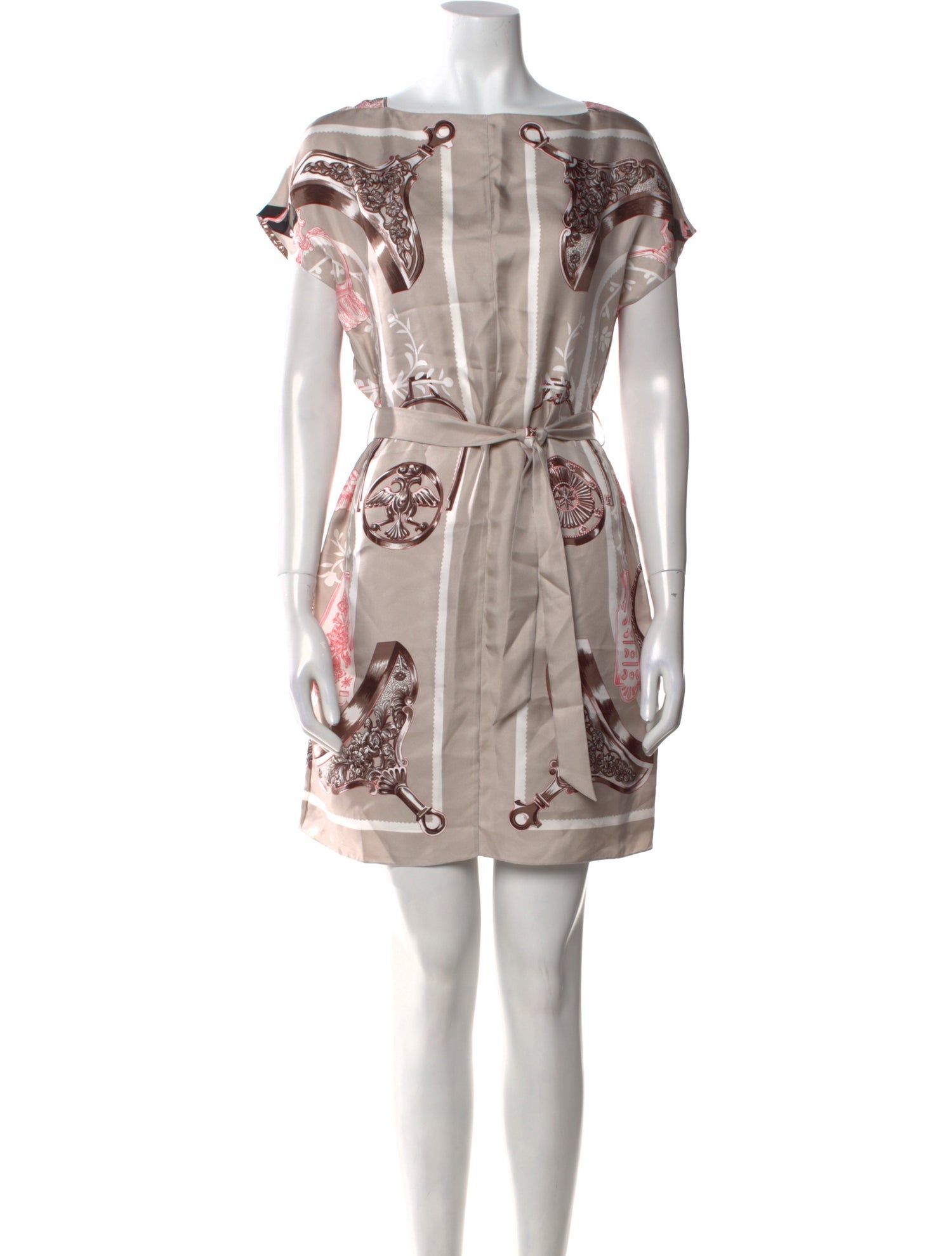 Hermès Silk Mini Dress