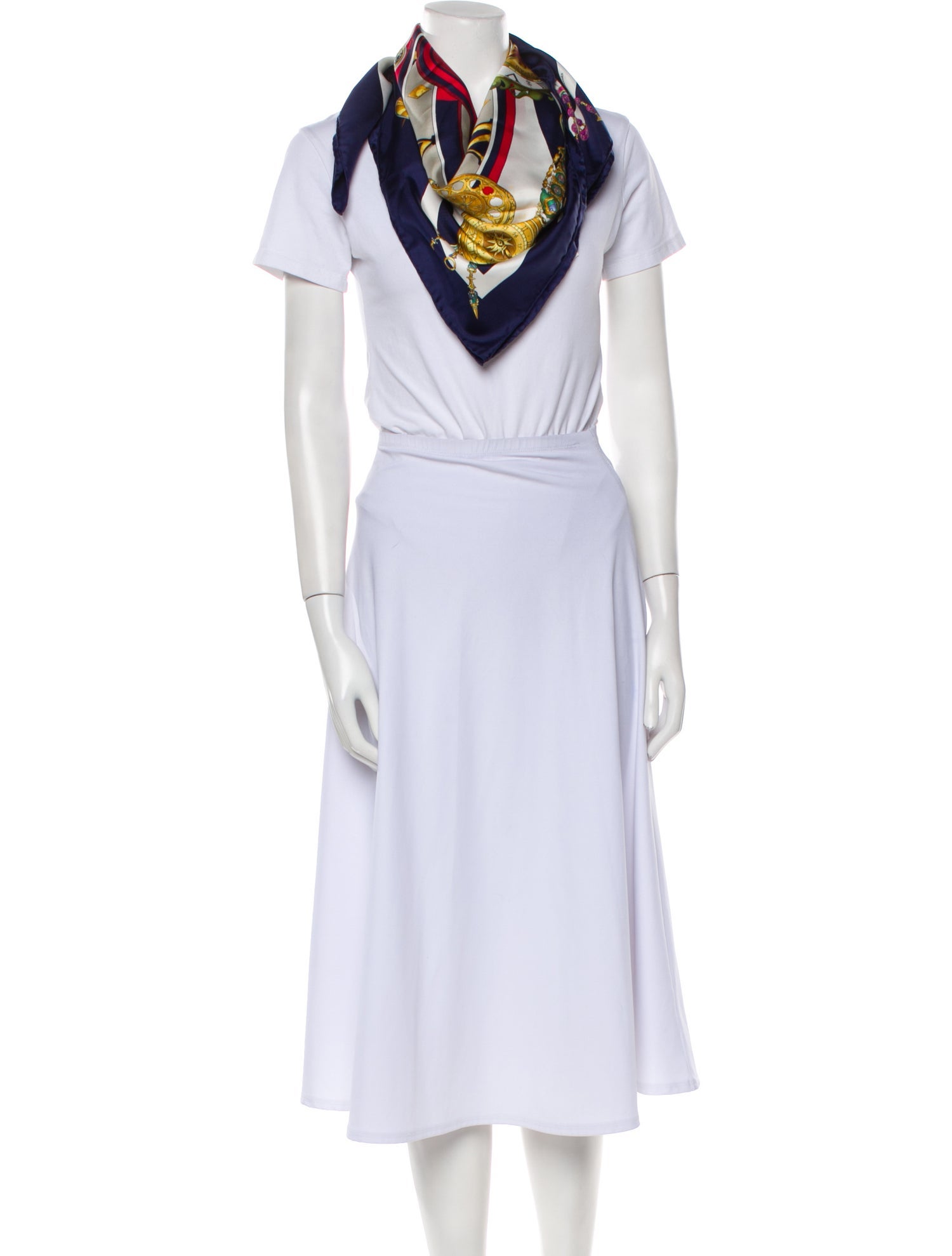 Hermès Parmi Les Fleurs Silk Scarf