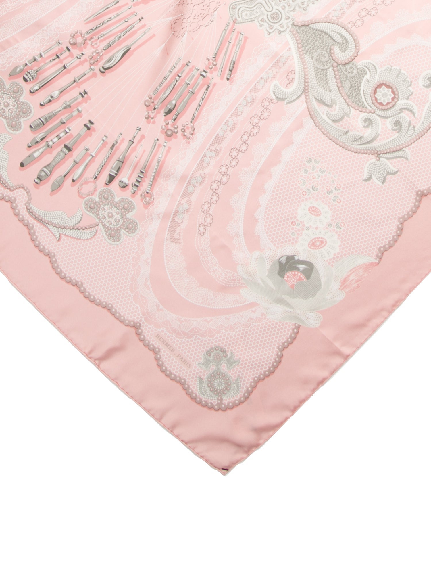 Hermès Doigts De Fée Silk Scarf