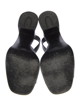 Hermès Elbe 60 H Logo Slingback Sandals