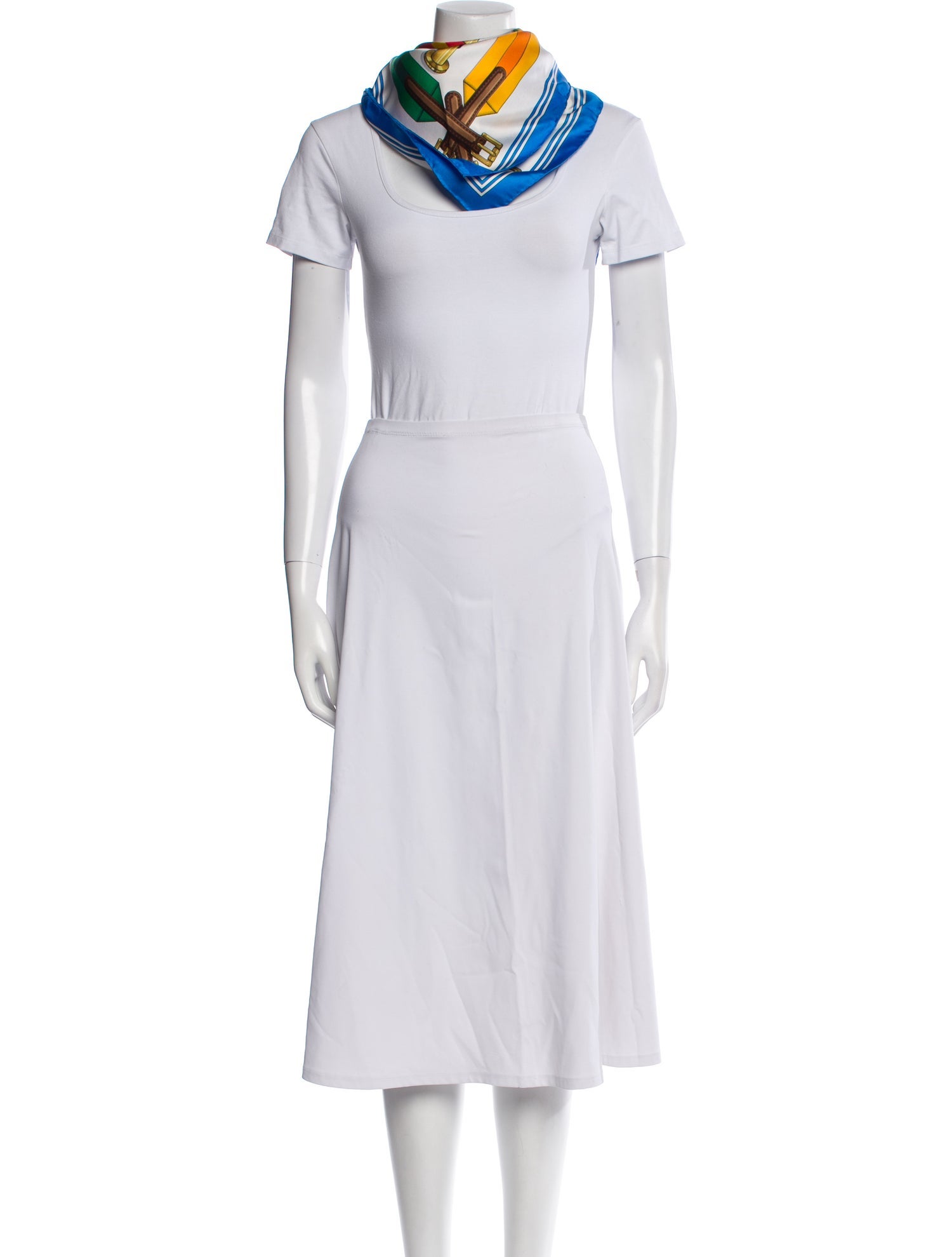 Hermès Les Sangles Silk Scarf