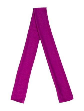 Hermès Façonnée Petit H Cashmere Muffler