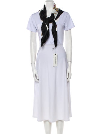 Hermès Daimyo Princes du Soleil Levant Silk Scarf