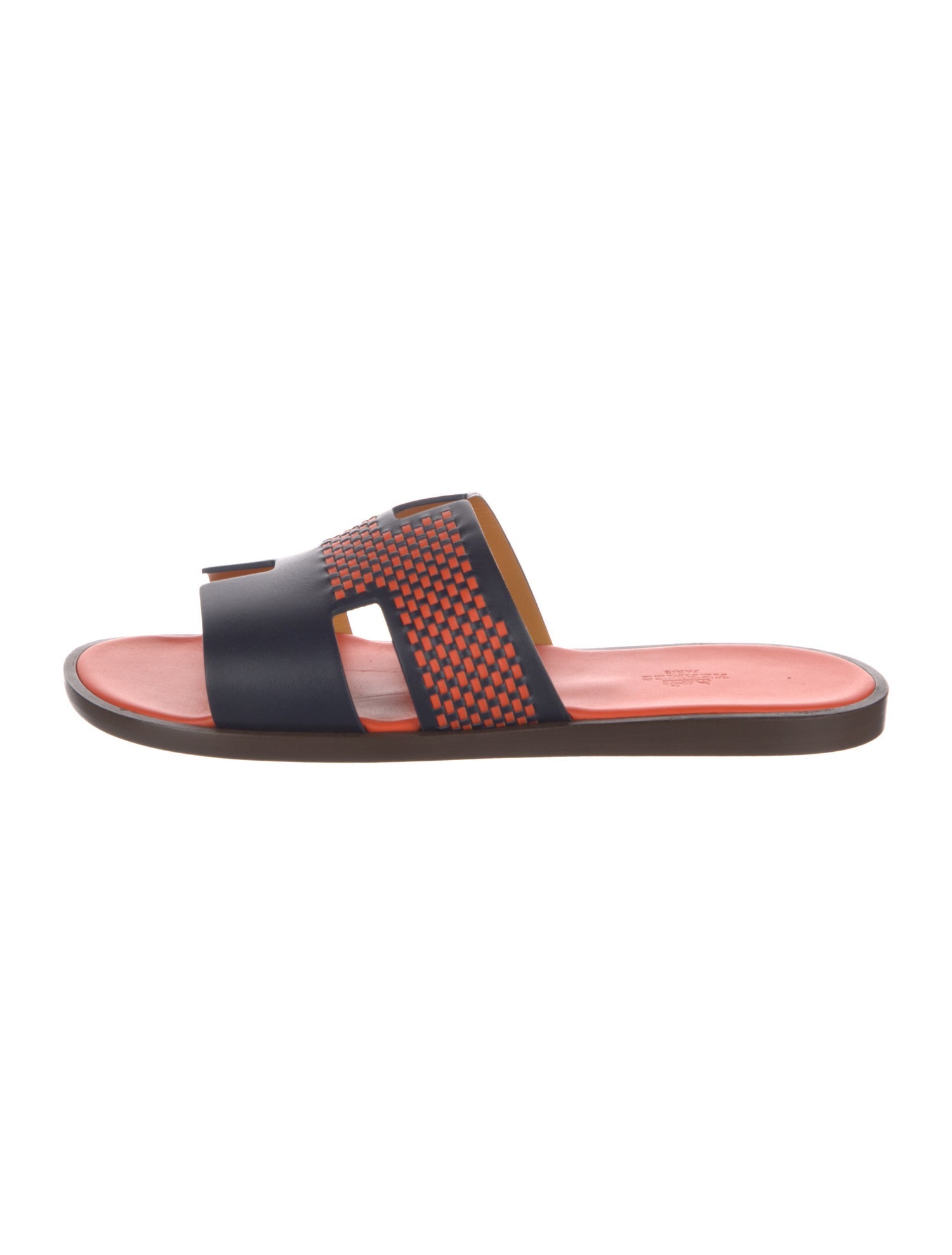 Hermès Izmir Leather Slides