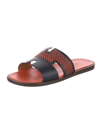 Hermès Izmir Leather Slides
