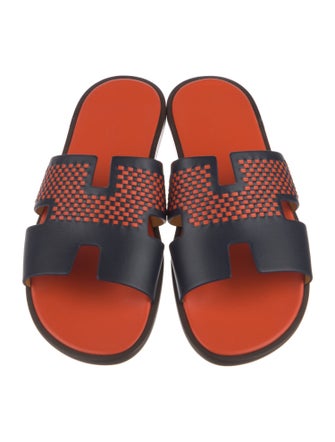 Hermès Izmir Leather Slides