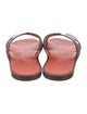 Hermès Izmir Leather Slides