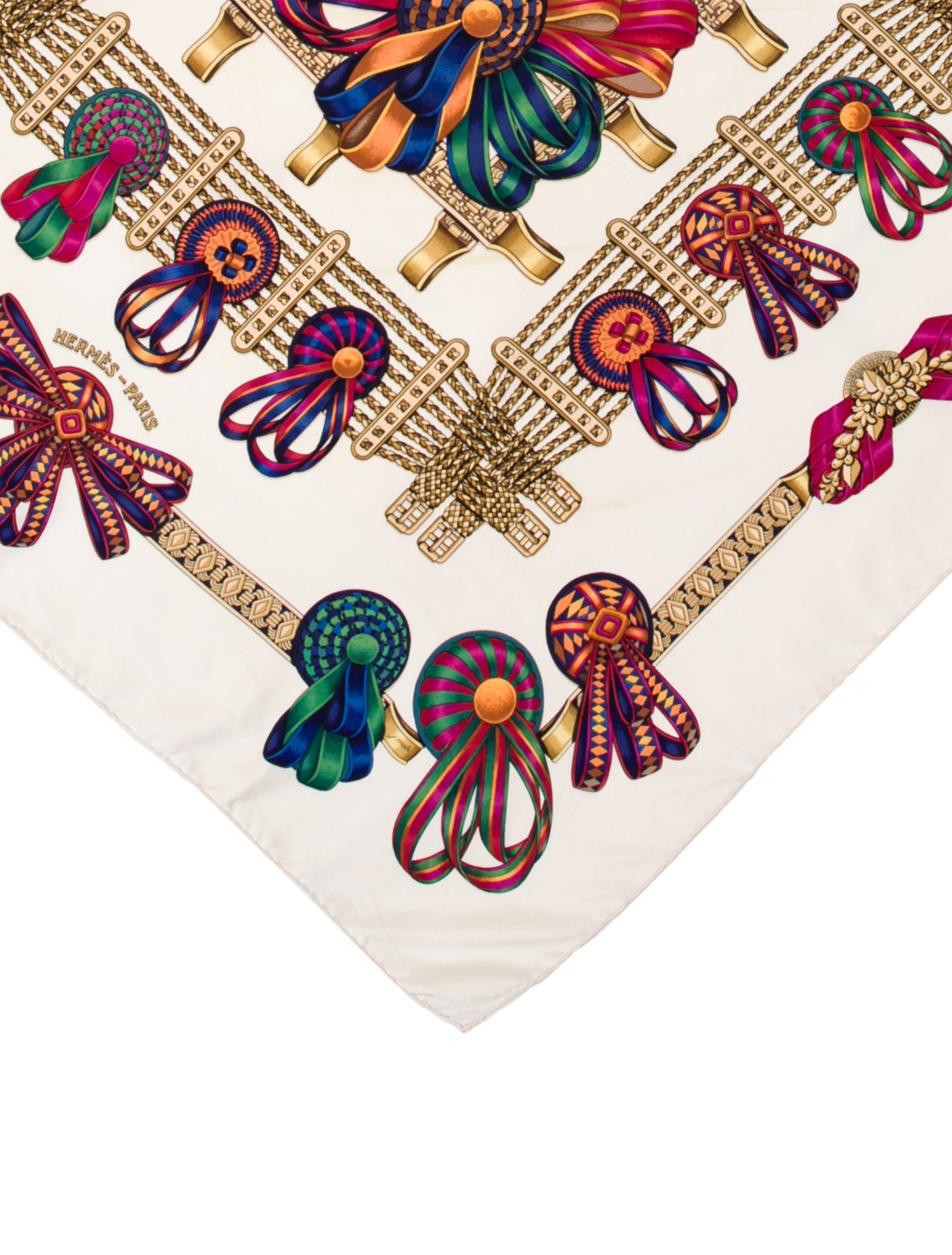Hermès Les Rubans du Cheval Silk Scarf
