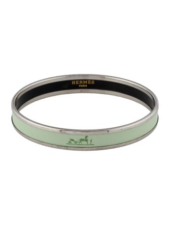 Hermès Calèche Narrow Bangle Bracelet