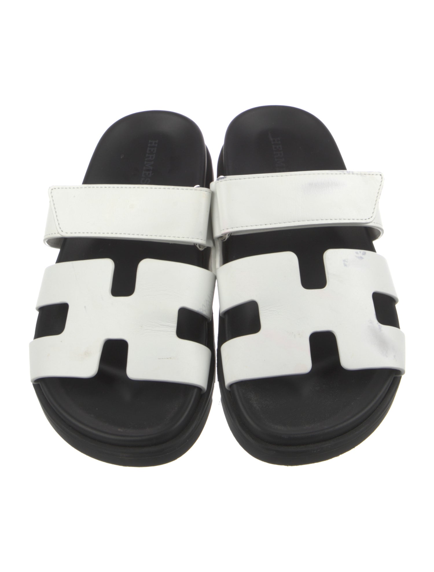 Hermès Chypre Calfskin Slides