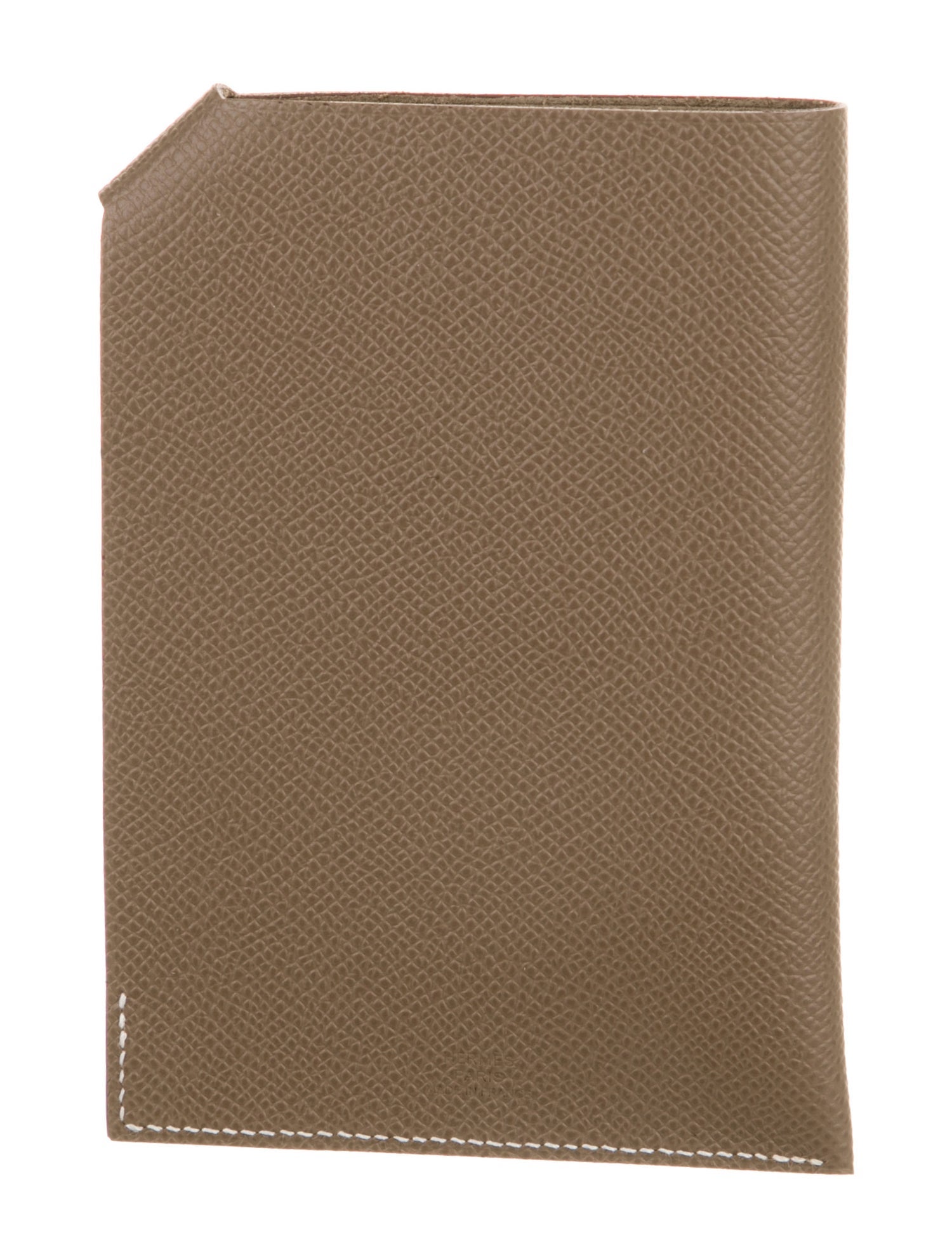 Hermès 2025 Epsom Tarmac Passport Holder