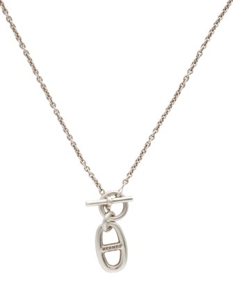 Hermès Chaine D'Ancre Pendant Necklace