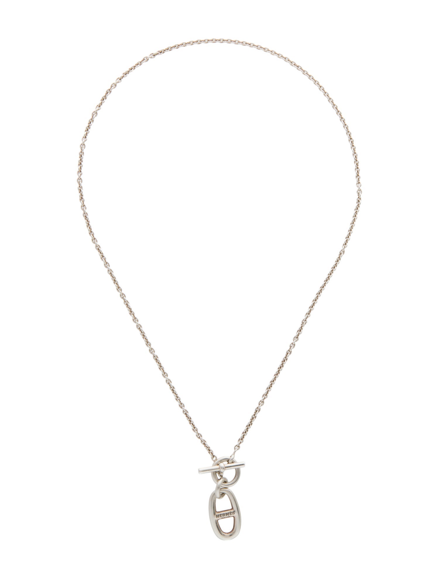 Hermès Chaine D'Ancre Pendant Necklace