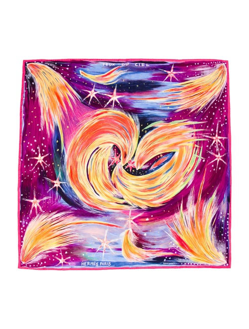 Hermès Feux du Ciel Silk Scarf