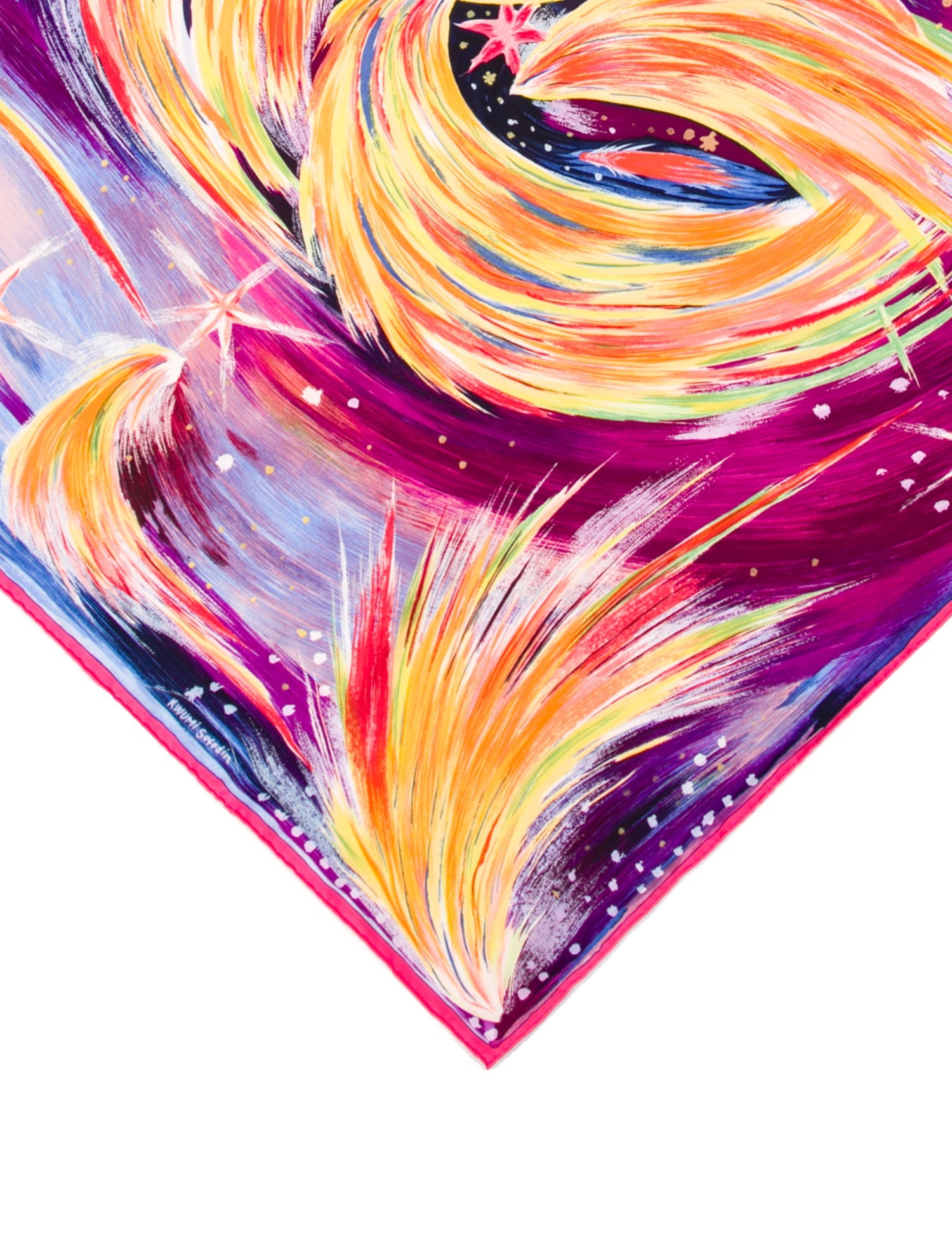 Hermès Feux du Ciel Silk Scarf