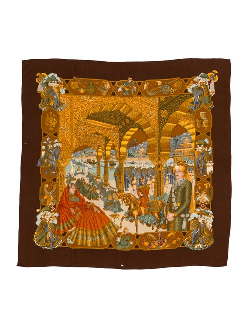 Hermès Splendeur des Maharajas Cashmere Shawl