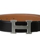 Hermès Reversible 32 mm H Strié Belt Kit