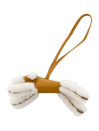 Hermès Milo & Shearling Budy Bag Charm