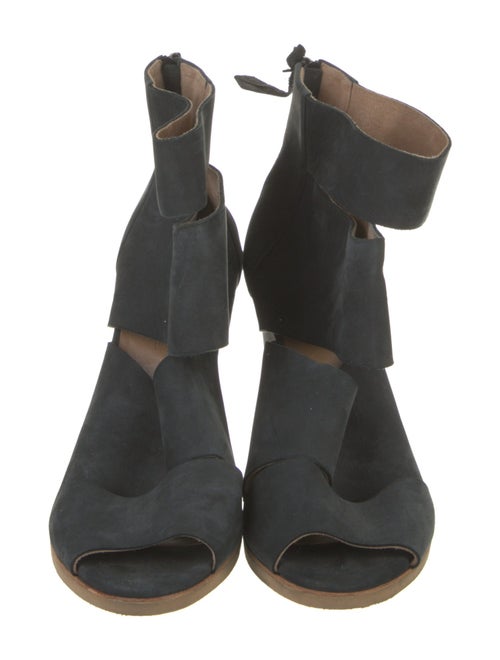 Hermès Vintage Suede Sandals