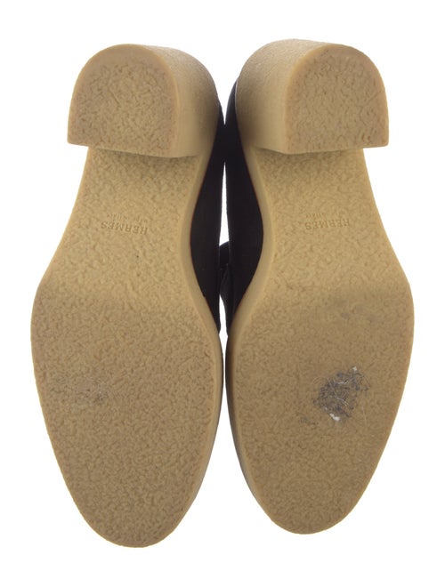 Hermès Didi 70 Suede Pumps