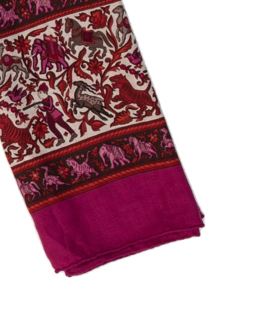 Hermès Chasse En Inde Cashmere Shawl
