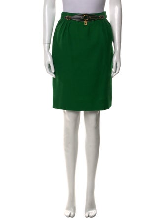 Hermès Vintage Knee-Length Skirt