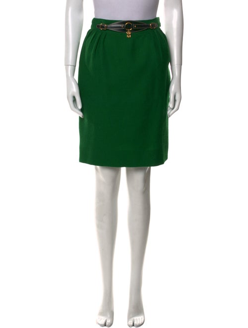 Hermès Vintage Knee-Length Skirt