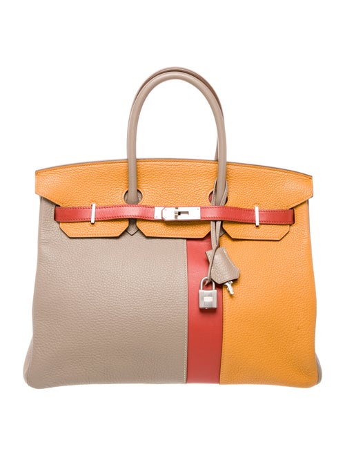 Hermès Clemence and Swift Cascade Birkin 35